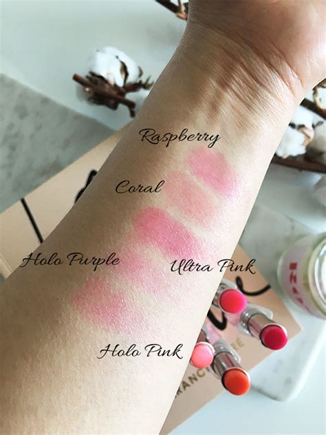 dior lip glow pink vs coral